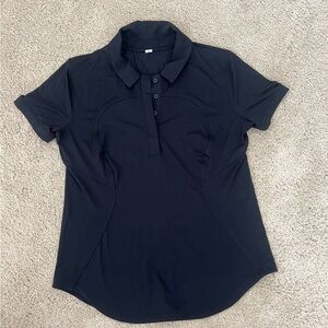 Black LuluLemon Polo